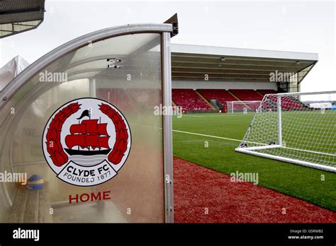 Clyde Fc Stock Broadwood Stadium The Home Of Clyde Fc Stock Photo Alamy