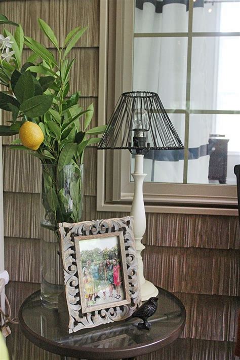 Hgtv shows you how to easily and inexpensively turn vintage furniture, upcycled items and common big box building supplies into your own diy outdoor furniture. DIY Wire Basket Lamp Shade Revisit | Lamp shade, Lamp ...