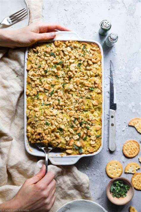 Crunchy & creamy chicken casserole recipe | cook with me a delicious easy casserole. Healthy Chicken Noodle Casserole with Spaghetti Squash ...