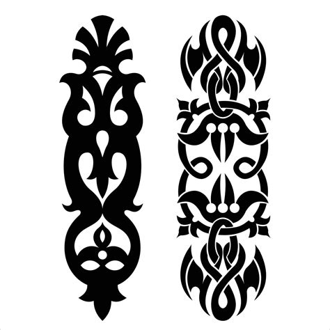 Tribal Ornament Tattoo Vector 2980489 Vector Art At Vecteezy