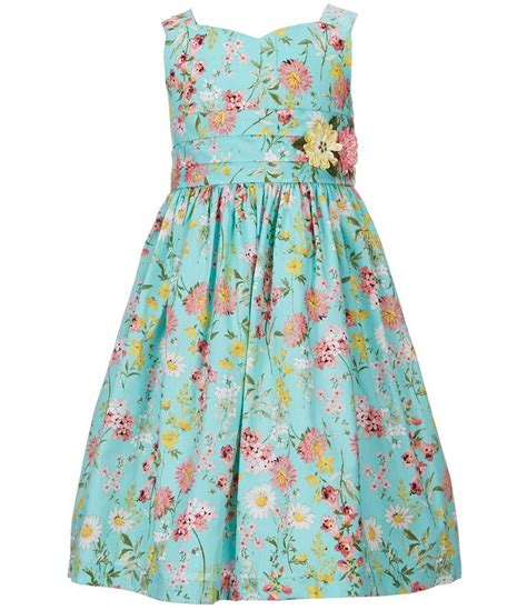 Laura Ashley London Little Girls 2t 6x Floral Print Dress Dillards
