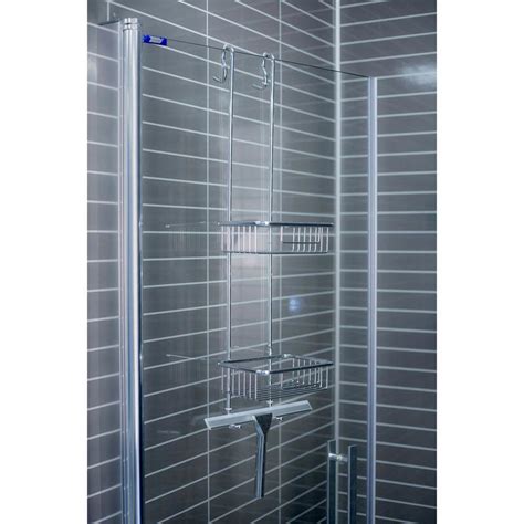 Euroshowers Chrome Shower Tidy With Squeegee Victorian Plumbing Uk