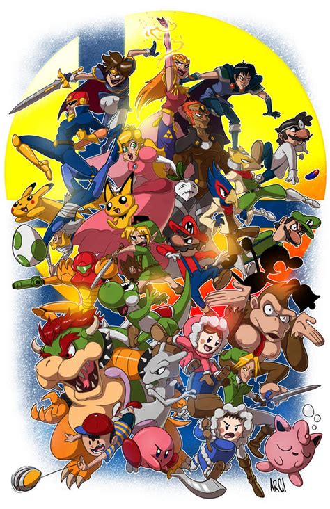 Super Smash Bros Melee By Iamarg On Deviantart