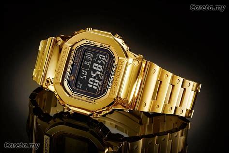 Jadi tepuk dada tanya selera. G-Shock emas 18 karat paling mahal di dunia - RM282 ribu ...
