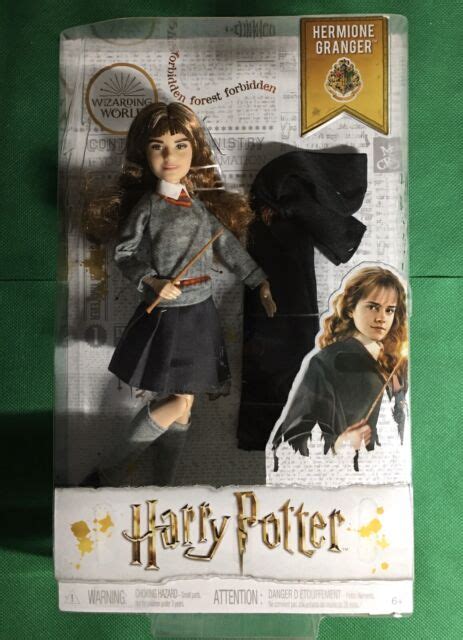 Harry Potter Hermione Granger Wizarding World Mattel Figure Doll New