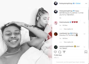 The woman who'll change the life of the male lead. A-Reece shares picture of her girlfriend Rickelle Jones smoking