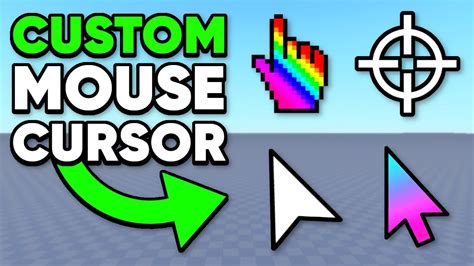How To Make A Custom Mouse Cursor In Roblox Studio Youtube