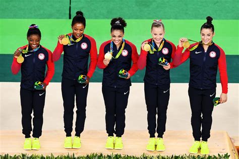 The Us Womens Gymnastics Team Wins Gold After A Gravity Defying Performance