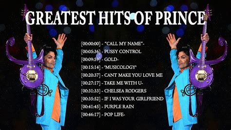 Prince Greatest Hits Collection Best Songs Of Prince Full Album Youtube