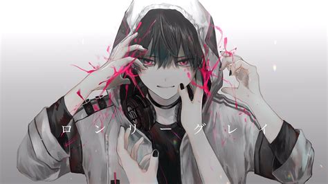Anime Guy With Hoodie Wallpapers Wallpaper Cave