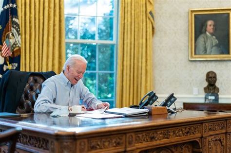 White House Photos Reveal How Joe Biden Is Settling In