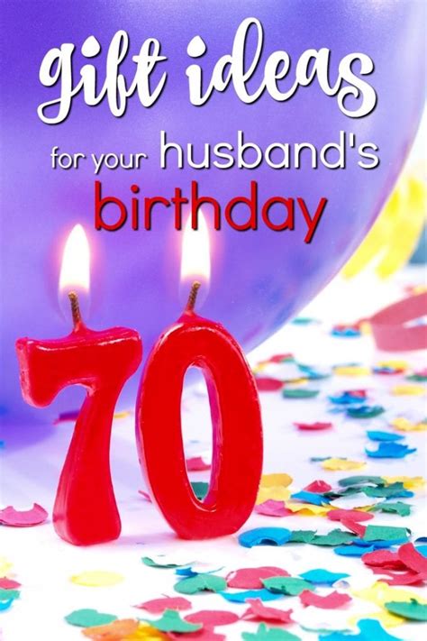 Creative gift ideas for husband birthday. 20 Gift Ideas for Your Husband's 70th Birthday - Unique Gifter