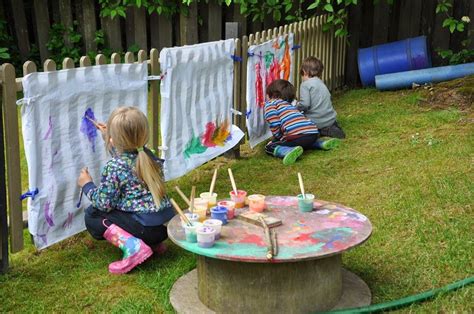Stomping In The Mud Creative Area Eyfs Outdoor Area Outdoor