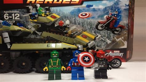 Lego Marvel Super Heroes Avengers Captain America Vs Hydra Review