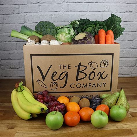 Fresh Fruit And Veg Box Deluxe Fruit Box And Vegetable Box For