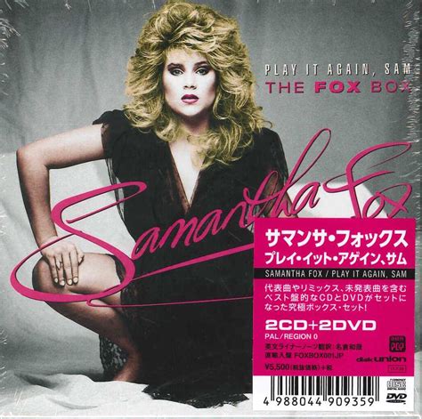 Zehen Gefallen Hafen Samantha Fox Play It Again Sam The Fox Box