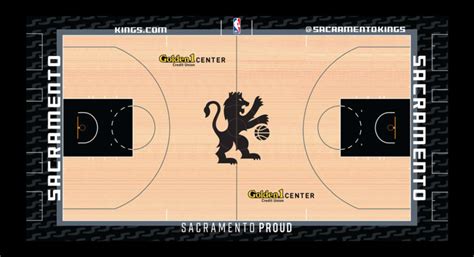 Sacramento Kings Unveil New Black Alternative Court Design