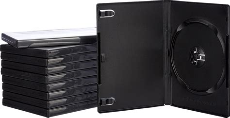Hama 51276 Standard Dvd Jewel Case Pack Of 10 Black Hama Amazon