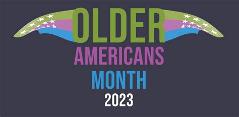 Older Americans Month Template Background Banner Card Poster