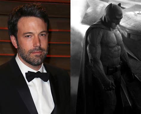 Ben Affleck In The Batsuit For Batman Vs Superman First Look Picture