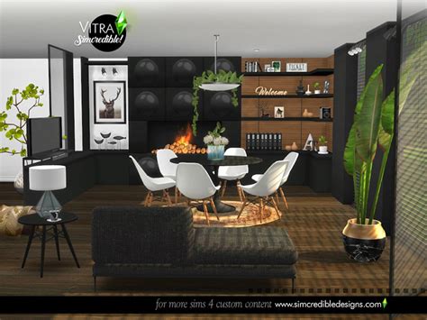 Sims 4 Dining Room Cc Best Furniture Sets And Items For