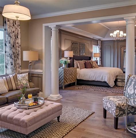 Interior Design On Instagram Warm And Inviting Master Suite By The
