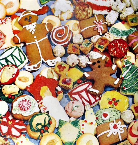 A Collection Of Classic Christmas Cookies From The 50s Click Americana