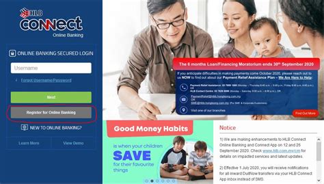 Reset hlb connect english | bahasa malaysia. Cara Daftar Hong Leong Connect Online Banking HLB