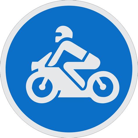 Motorcycles Only Road Sign R116 Safety Sign Online