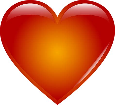 Free Vector Graphic Heart Hearts Love Passion Red Free Image On