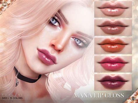 Mana Lip Gloss N123 The Sims 4 Catalog