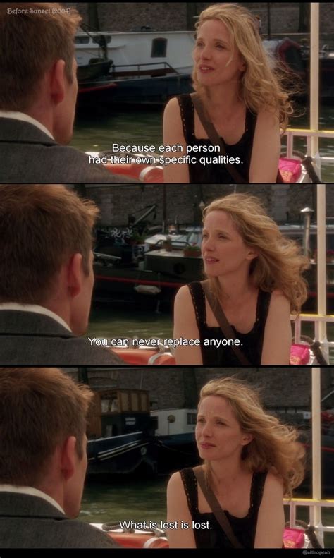 Before sunset is a 2004 american romantic drama film directed by richard linklater. 30 Romantic Quotes From Before Sunset | Movie quotes ...