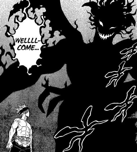 Asta Demon Form Black Clover Blackclover Demon Anime Manga