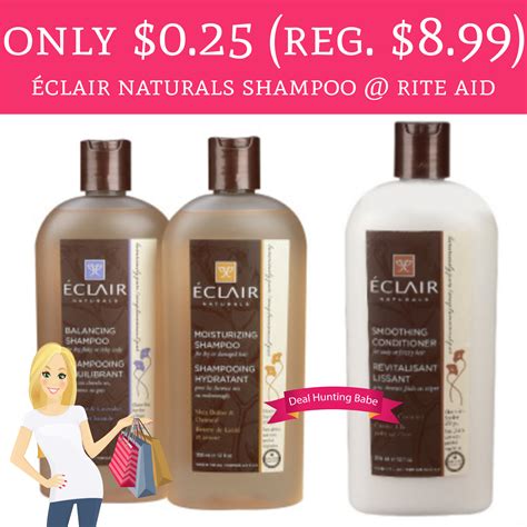Only 025 Regular 899 Éclair Naturals Shampoo Rite Aid Deal
