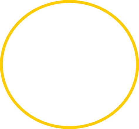 Golden Circle Outline Png 1000 Free Download Vector Image Png Psd