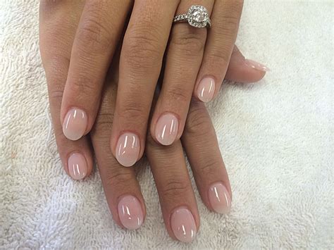 Natural acrylic nails Nägel machen lassen Runde nägel Brüchige nägel