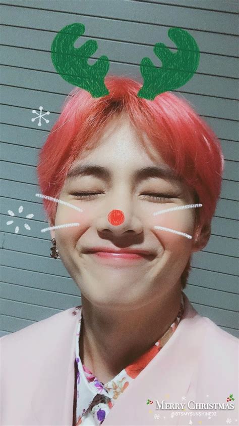 v 💕 merry christmas 🎄☃️ ️🎀 kim taehyung bts yoongi