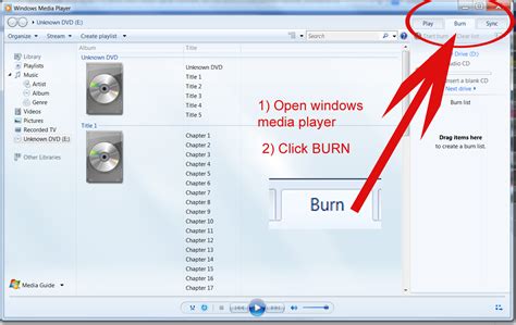 Burn Cd Using Windows Media Player