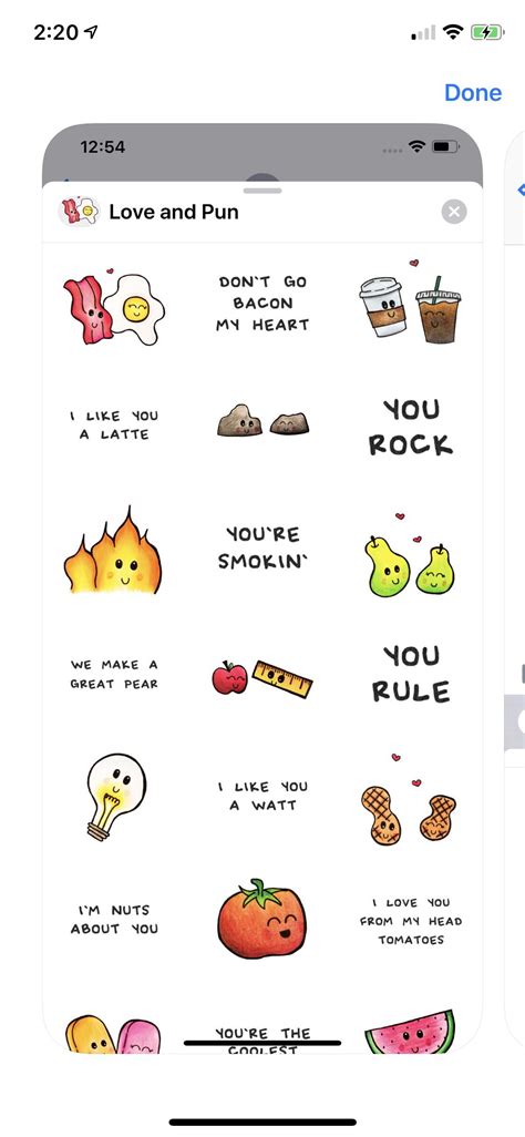 Love And Puns Come Together To Make These Adorable Punny Emoji Stickers