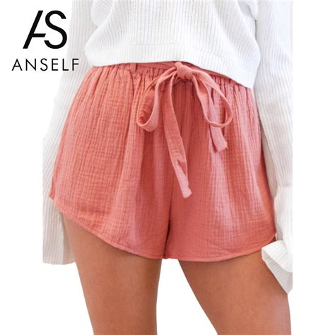 Buy Anself Fashion Summer Wide Leg Shorts Women