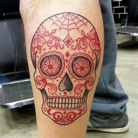 Best Sugar Skull Tattoo Designs Meaning