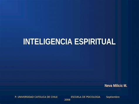 Inteligencia Espiritual Download Ppt Powerpoint