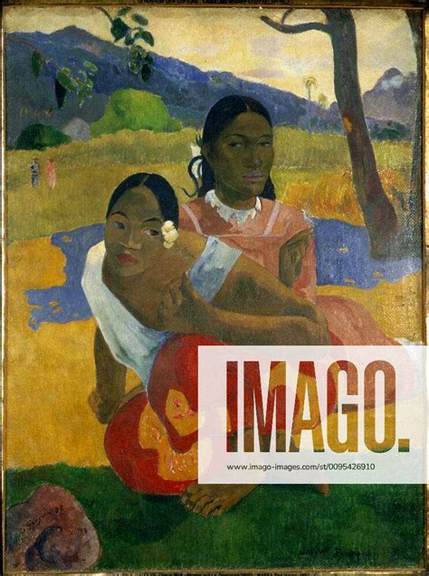 Paul Gauguin Work Nafea Faaipoipo Or When You Marry You Tahitians
