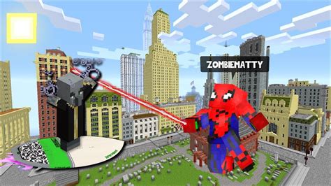 Becoming The Incredible Spiderman In Minecraft Youtube