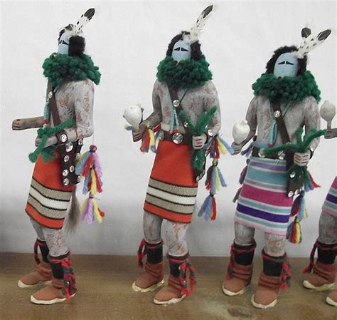 Sold Price Navajo Yei Bi Chei Dancer Carved Sculptures Invalid Date Mdt