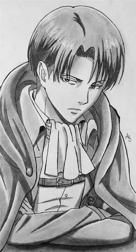 16 Drawings Of Levi Ackerman From Attack On Titan Beautiful Dawn