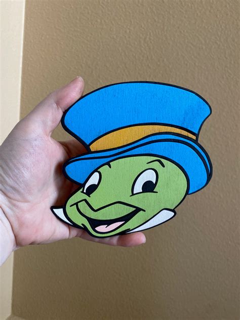 Jiminy Cricket Welcome Or Home Sign Disney Rare Find Etsy Singapore