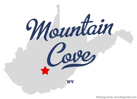 Map Of Mountain Cove Wv West Virginia