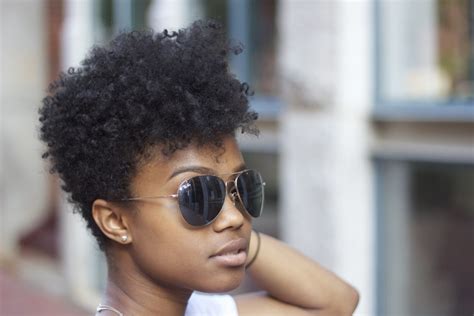 23 Splendid Black Women Rocking Tapered Shaved Edges And