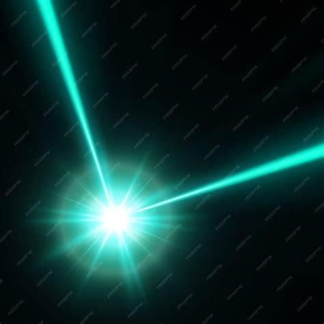 Premium Vector Green Laser Beam Illustration